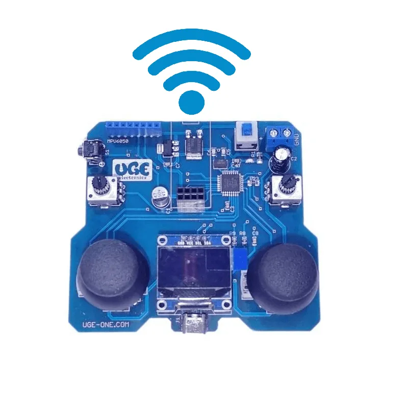 NRF24L01 Arduino RC Remote Transmitter with OLED Joystick, ATmega328