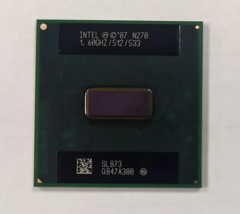 Intel Atom N270 1.6GHz 512KB Cache BGA Processor