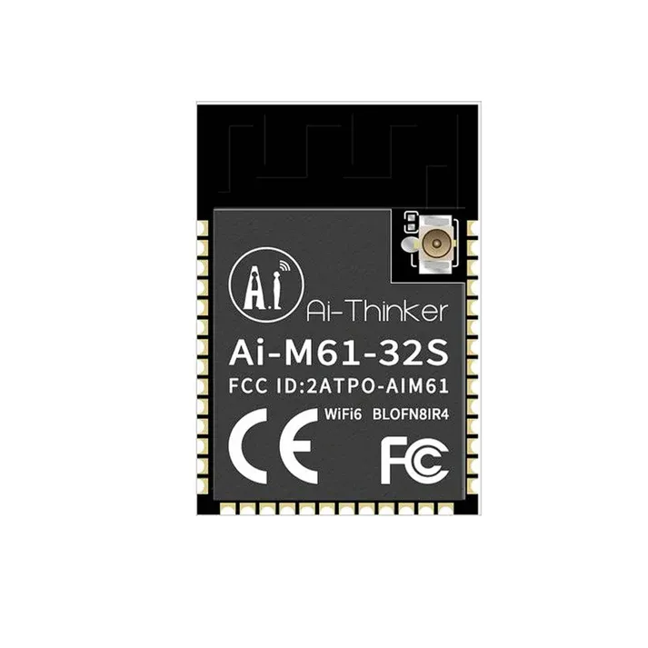 وحدة واي فاي 6 وبلوتوث BLE 5.3 من Ai-Thinker طراز AI-M61-32S