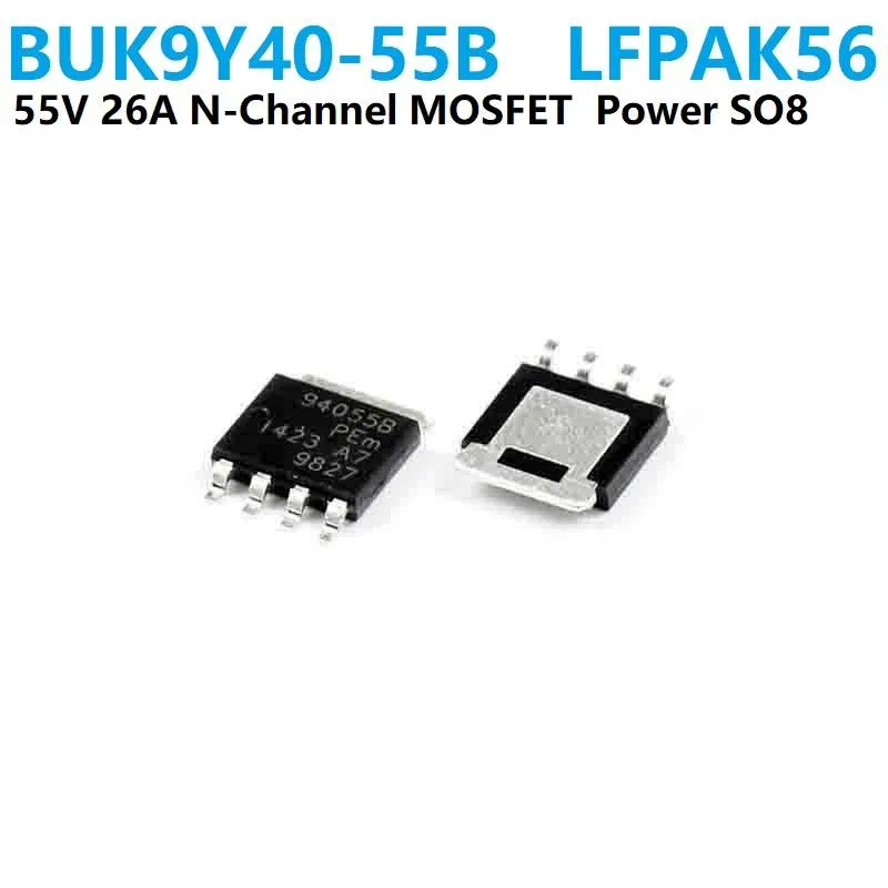 BUK9Y40-55B N-Channel MOSFET 55V 26A LFPAK56 (Nexperia)