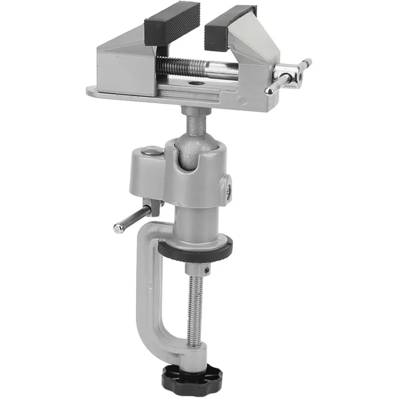 Adjustable Universal Bench Vise, 360° Rotation