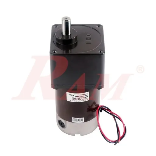 محرك تيار مستمر عالي العزم 80 واط 100 دورة/دقيقة ZYT76-100R-90mm