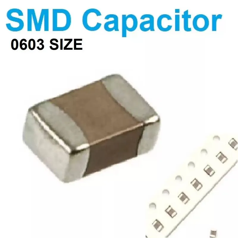 SMD Ceramic Capacitor 0603 68nF 50V ±5%