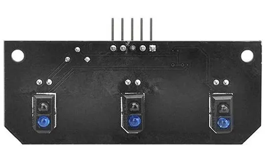 3-Channel Line Tracking Sensor Module with TCRT5000