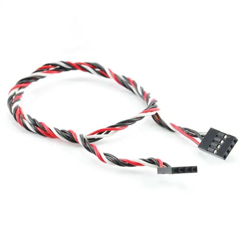 كابل توصيل Female-Female بأربعة أطراف وتباعد 2.54mm وطول 50cm