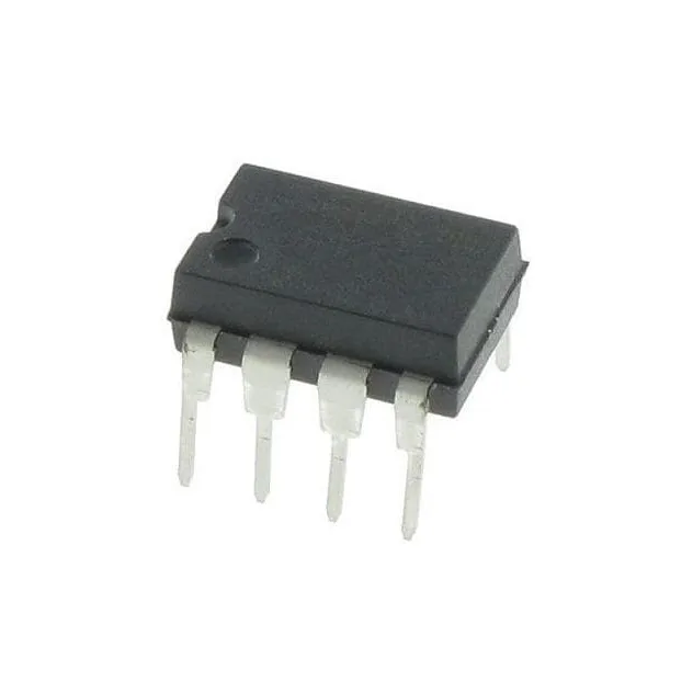 ذاكرة EEPROM من نوع AT24C02 بسعة 2 Kbit وواجهة I2C وغلاف DIP-8