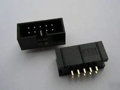IDC Male Connector 10-Pin Polarized Keyed