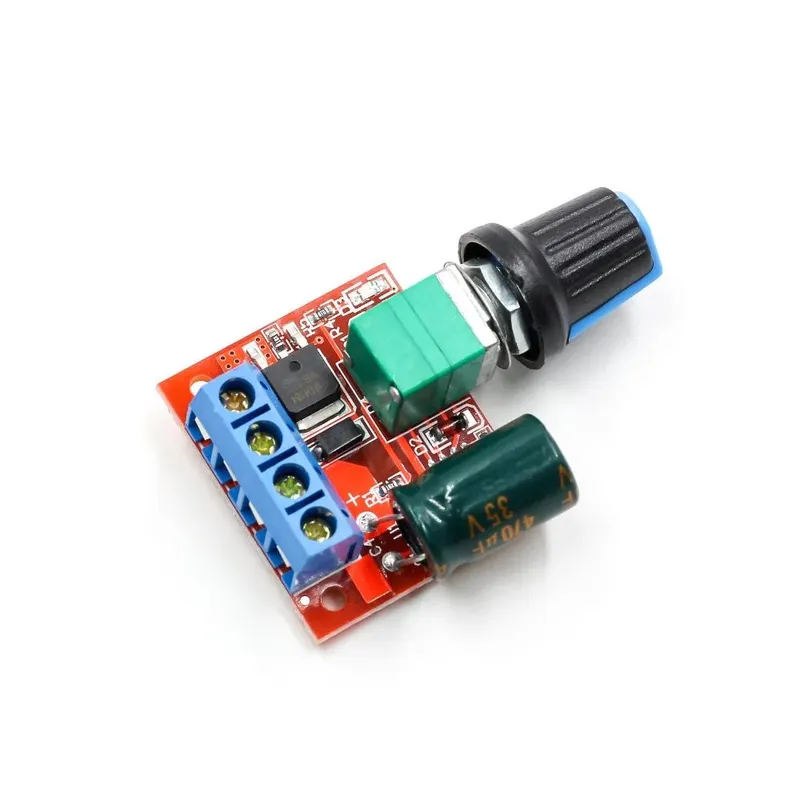 PWM DC Motor Speed Controller 4.5-35V 5A 90W with Rotary Knob