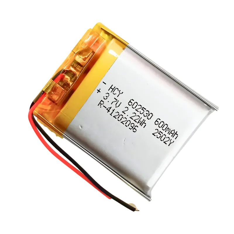 LiPo Battery Cell 3.7V 600mAh with PCM Protection