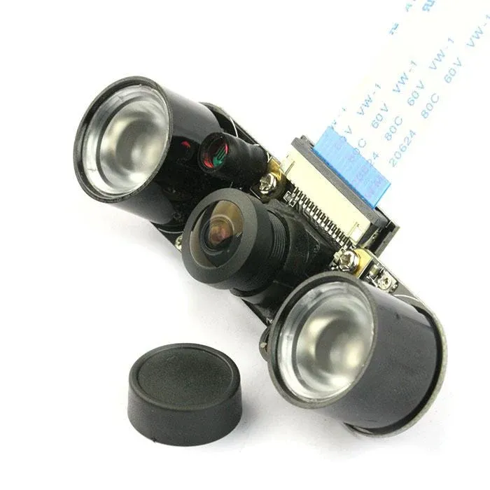 Raspberry Pi Infrared Night Vision Camera 5MP, 130° FOV