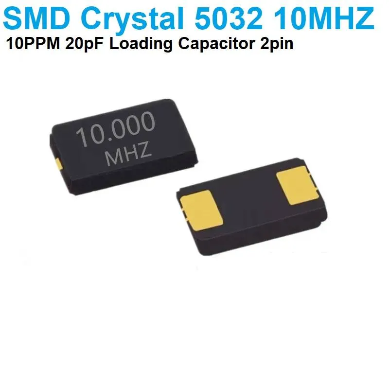 5032 SMD Quartz Crystal 10MHz 2-Pin
