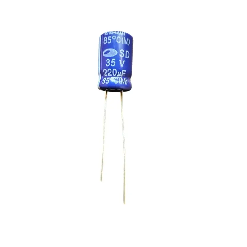 SAMWHA 220uF 35V Aluminum Electrolytic Capacitor 8x14mm