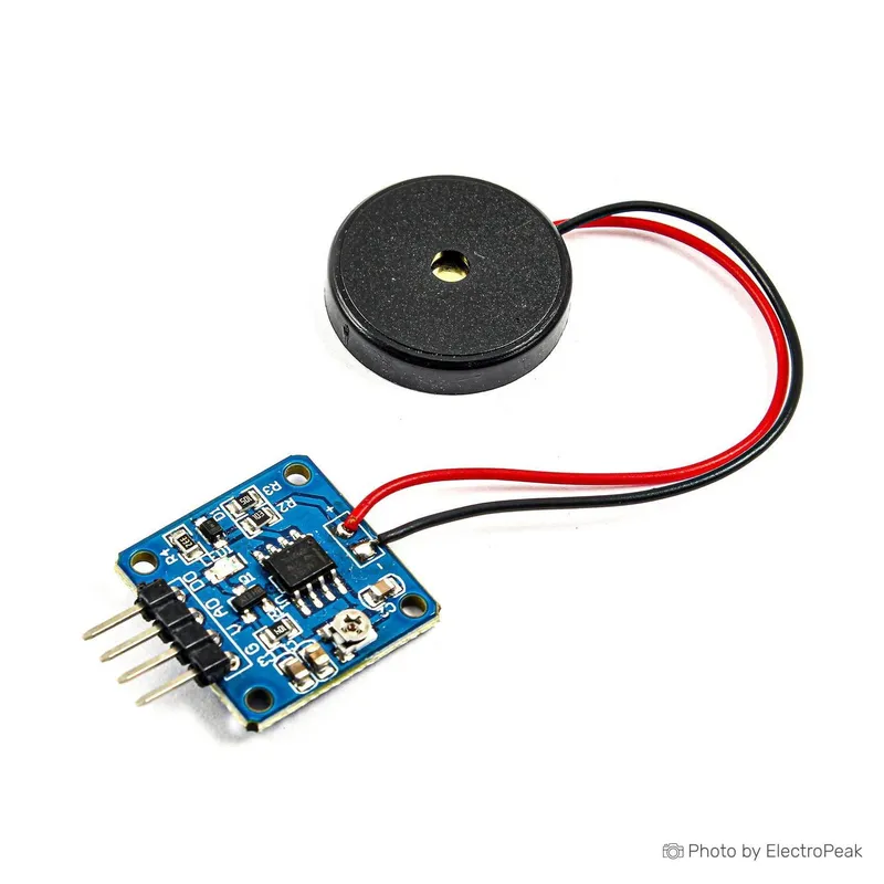 SW-18015P Piezoelectric Shock and Tap Vibration Switch Module