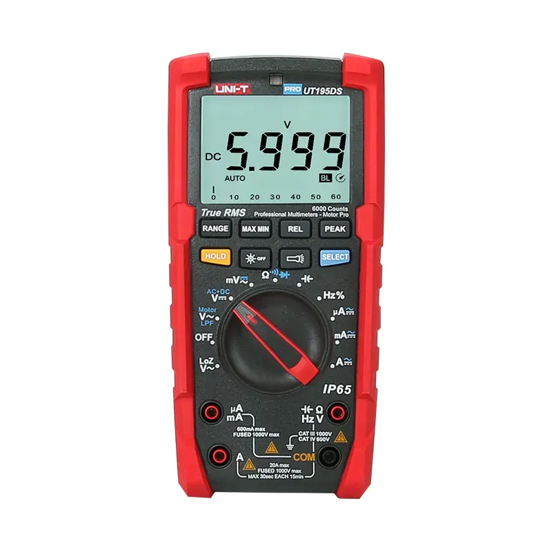 UNI-T UT195DS True RMS Professional Multimeter with LPF and LoZ