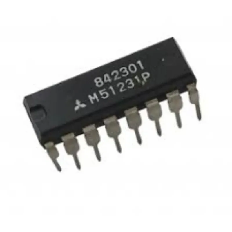 دائرة تحكم M51231P من نوع Touch بجهد 5 فولت بغلاف DIP-16