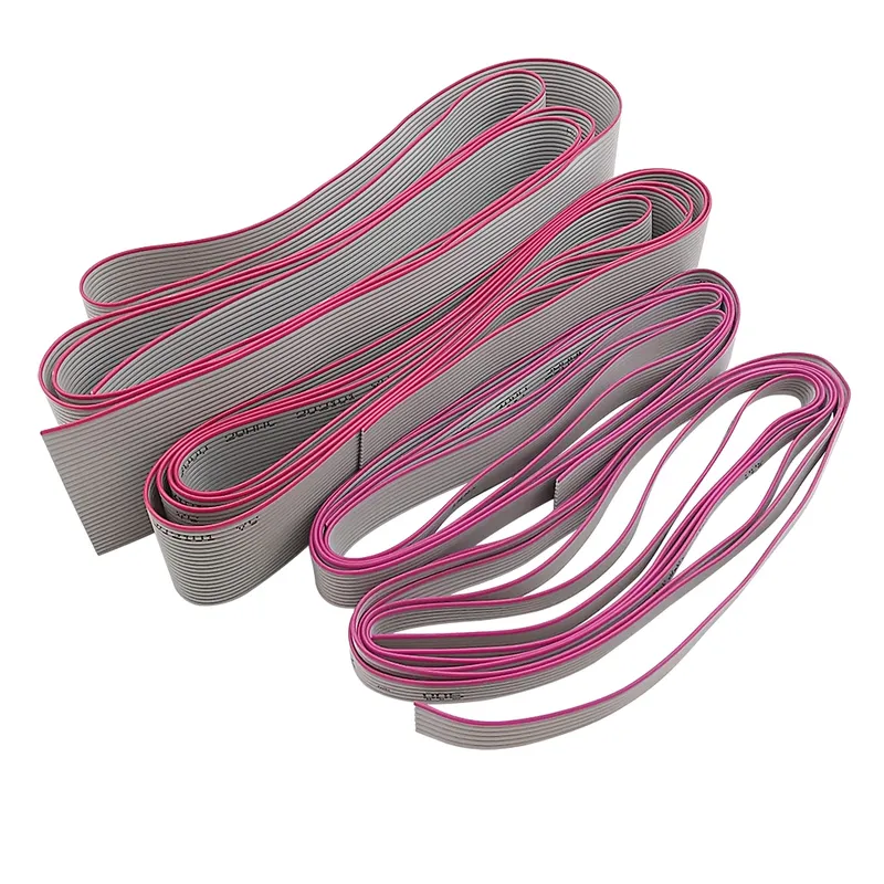 Grey Flat Ribbon Cable 1m 1.27mm Pitch (10 to 64 Pin)