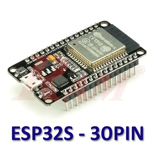 لوحة تطوير ESP32 WROOM-32 مع CP2102 (واي فاي وبلوتوث)