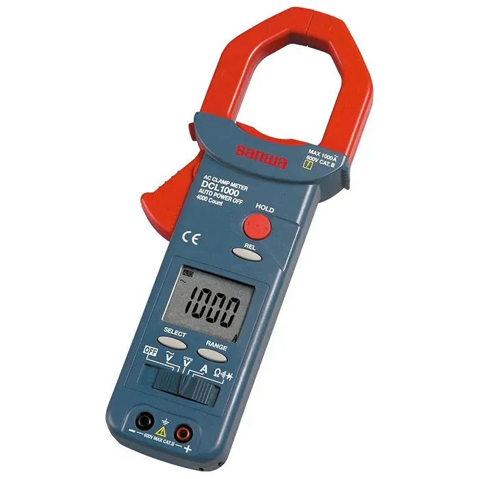 sanwa DCL1000 AC Clamp Meter 1000A with 42 mm Jaw
