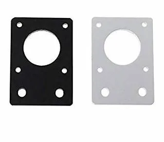 NEMA 17 Stepper Motor Mounting Plate, 42x60mm Aluminum, 3mm Thick