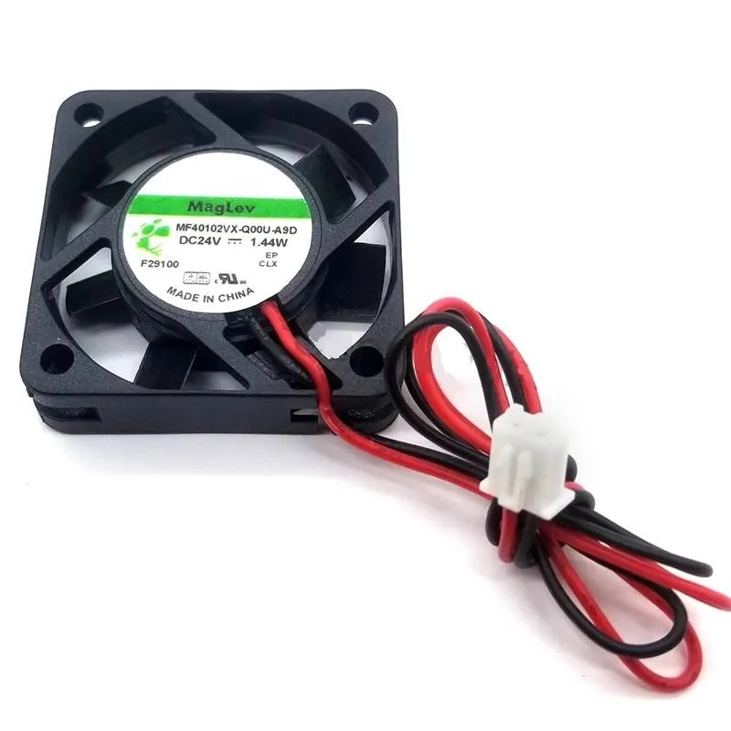 مروحة تبريد SUNON MF40102VX-Q00U-A9D مقاس 40×40×10 مم بجهد 24 فولت