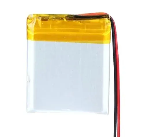 803035 LiPo Rechargeable Battery 3.7V 800mAh with Pre-Soldered Wires
