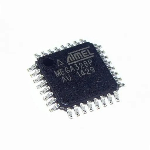 معالج ATMEGA328P-U الدقيق 8 بت من عائلة AVR بذاكرة فلاش ISP سعة 32 كيلوبايت