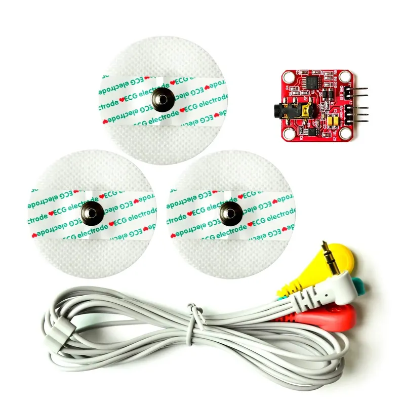 Muscle Sensor Kit (EMG) for Arduino, 25 x 25 mm