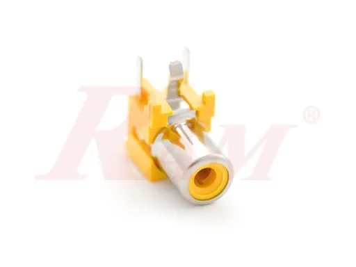 مقبس RCA أنثى للدخل للتركيب على PCB