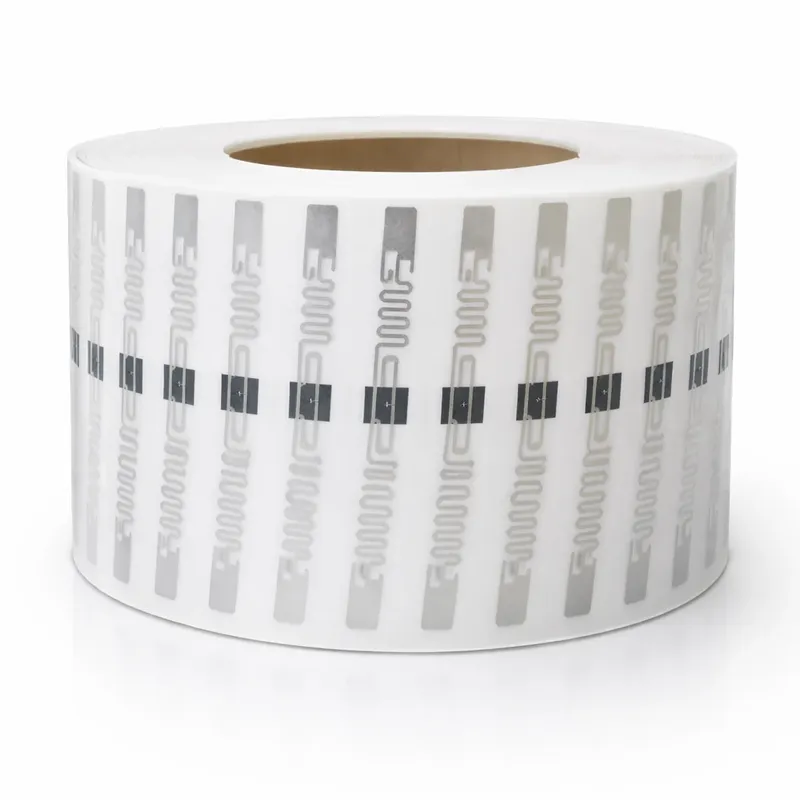 ملصق RFID للمدى البعيد UHF بتردد 860-960 ميجاهيرتز ومقاس 98 × 10 مم