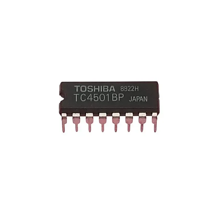 TC4501BP Toshiba Dual 4-Input NAND Gate IC 18V 16-DIP