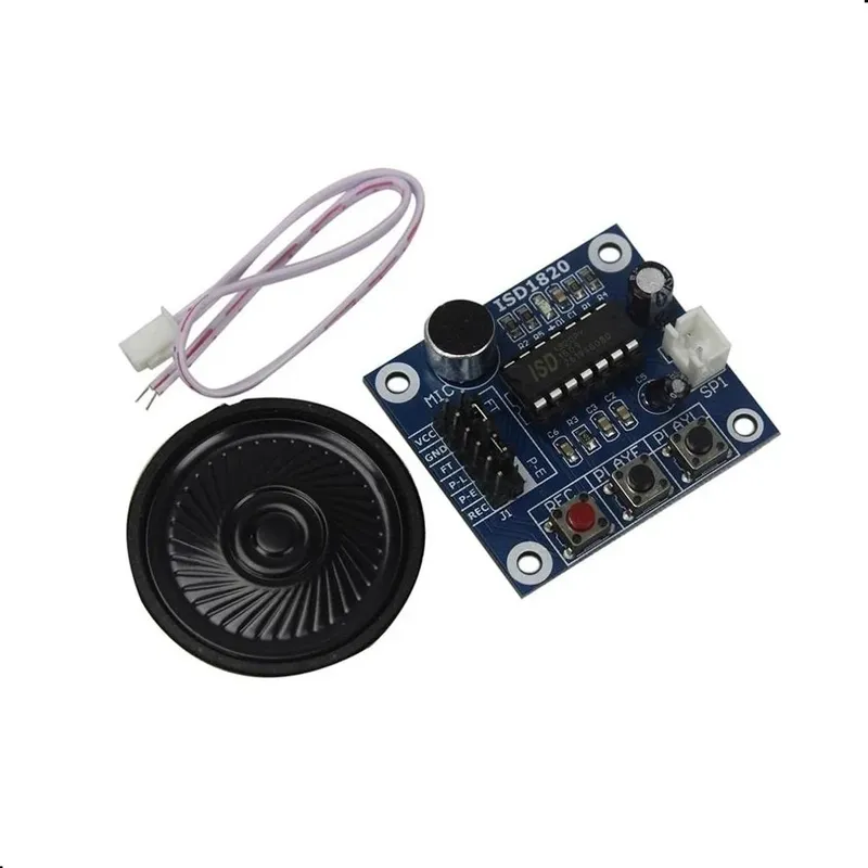 Sound Recorder Module ISD1820 (20 s, Speaker Output)