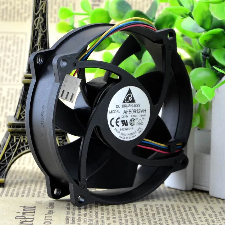 Delta AFB0912VH DC Cooling Fan 12V 0.6A 92x92x25mm
