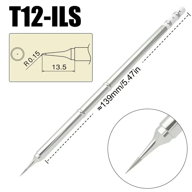 سن لحام T12-ILS MR مخروطي فائق الدقة لمحطات T12