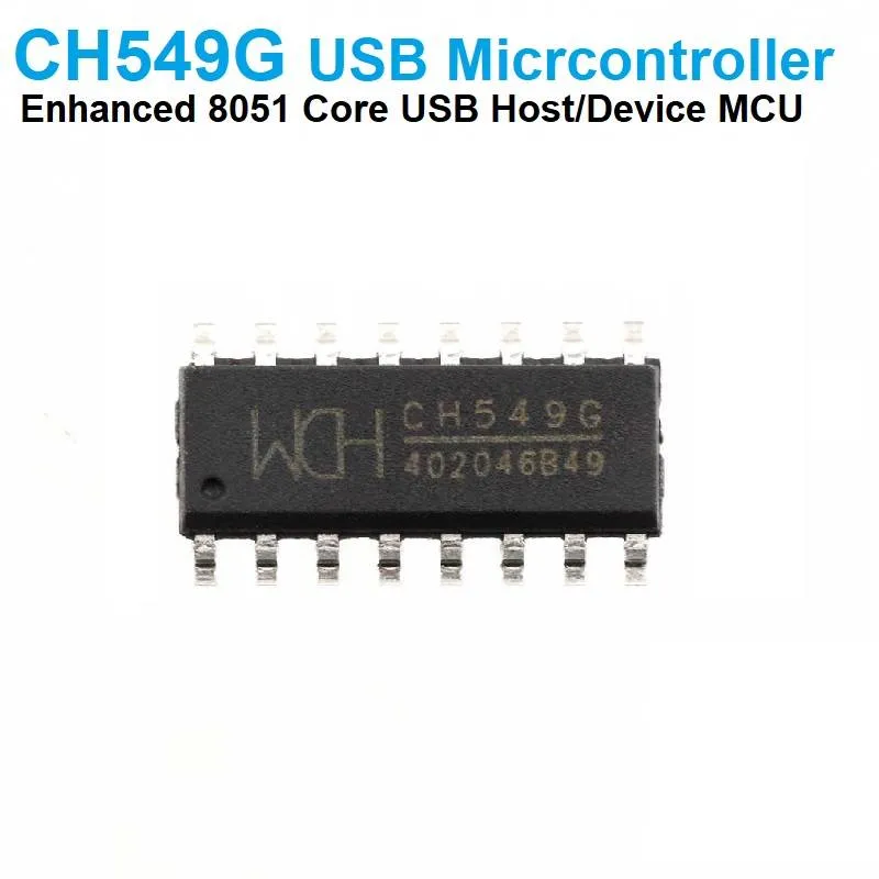 CH549G USB Microcontroller with DMA, 8051 Core, 48MHz