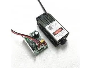 12V 5.5W 450nm Blue-Violet Laser Module, TTL Control, Adjustable Focus