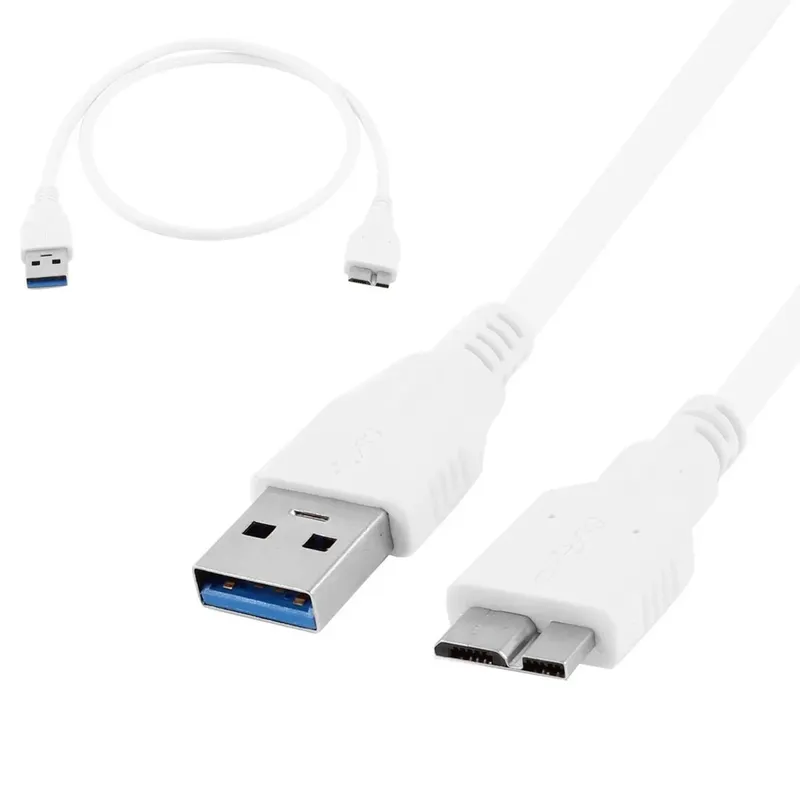 Micro USB 3.0 Male to USB 3.0 Type-A Male Cable 50cm