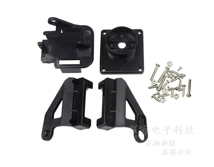 FPV Pan/Tilt Head Dual-Axis Plastic Mount for 28x28 Camera