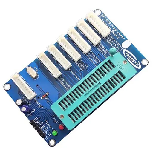 AVR ZIF Socket Board for USBasp SPI Programmer