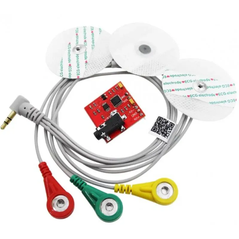 Muscle Sensor Kit (EMG) for Arduino, 25 x 25 mm