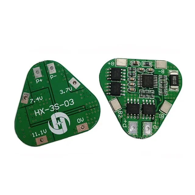 BMS 3S 8A 18650 Lithium Protection Board for 11.1V / 12.6V Packs