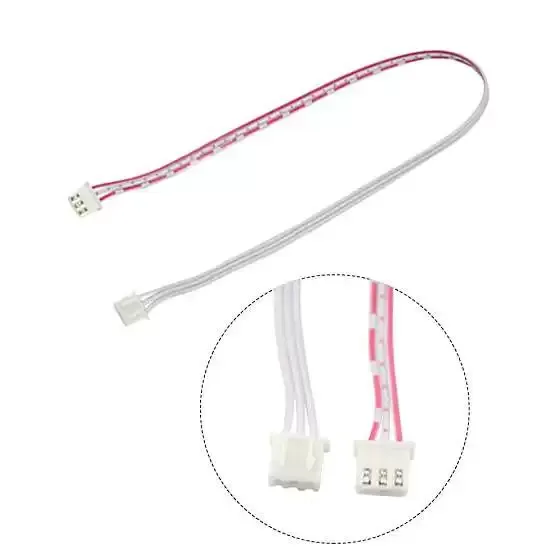 JST XH 3-Pin Female-to-Female Cable 2.54 mm, 30 cm
