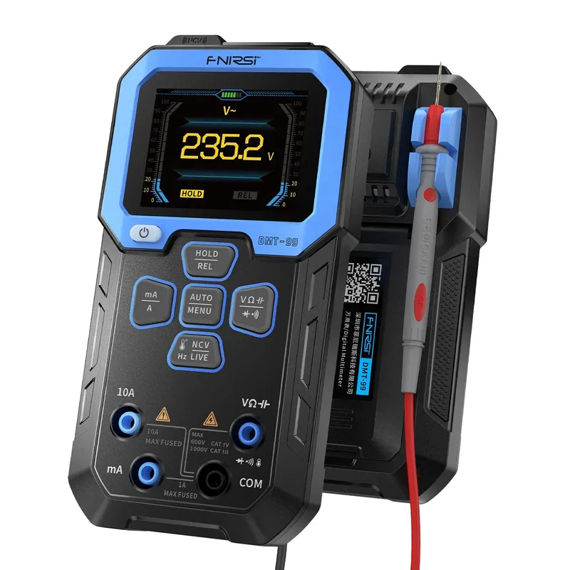 FNIRSI DMT-99 Intelligent Color Screen Digital Multimeter 10000 Count
