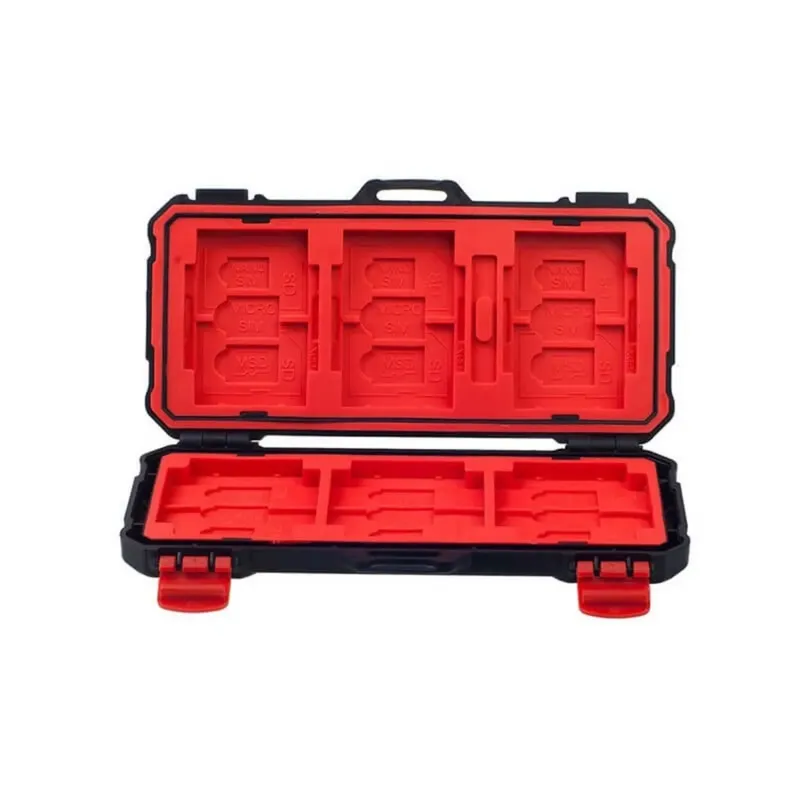 LYNCA KH15 Waterproof Memory Card Hard Case, Dual Compartment