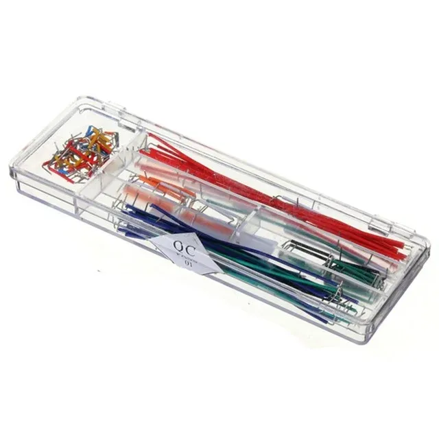 140-Piece U-Shape Breadboard Jumper Wire Kit, 22 AWG