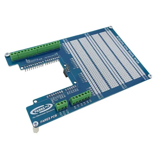 درع منطقة عمل لـ Arduino UNO للنماذج الأولية
