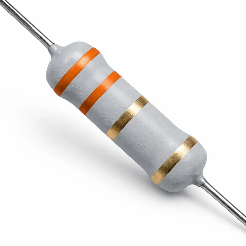 Carbon Film Resistor 3.3Ω 1W Through Hole