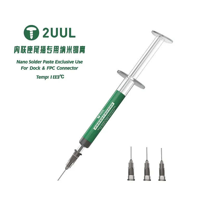 2UUL SC99 Nano Solder Paste for Dock & FPC Connectors