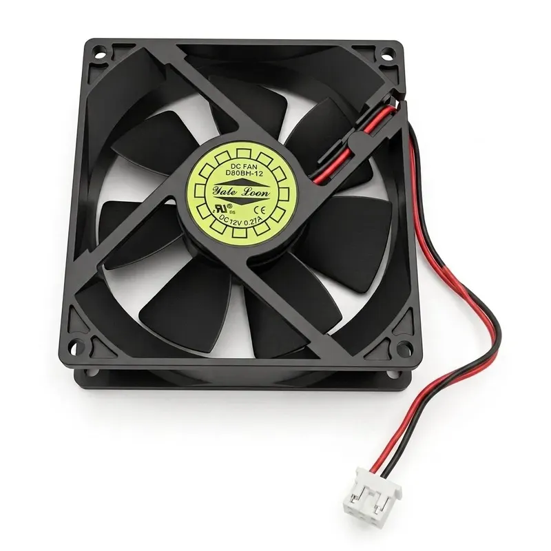 YATE LOON D90BH-12 DC Fan 12V 0.27A 92x92x25mm (Used Like New)
