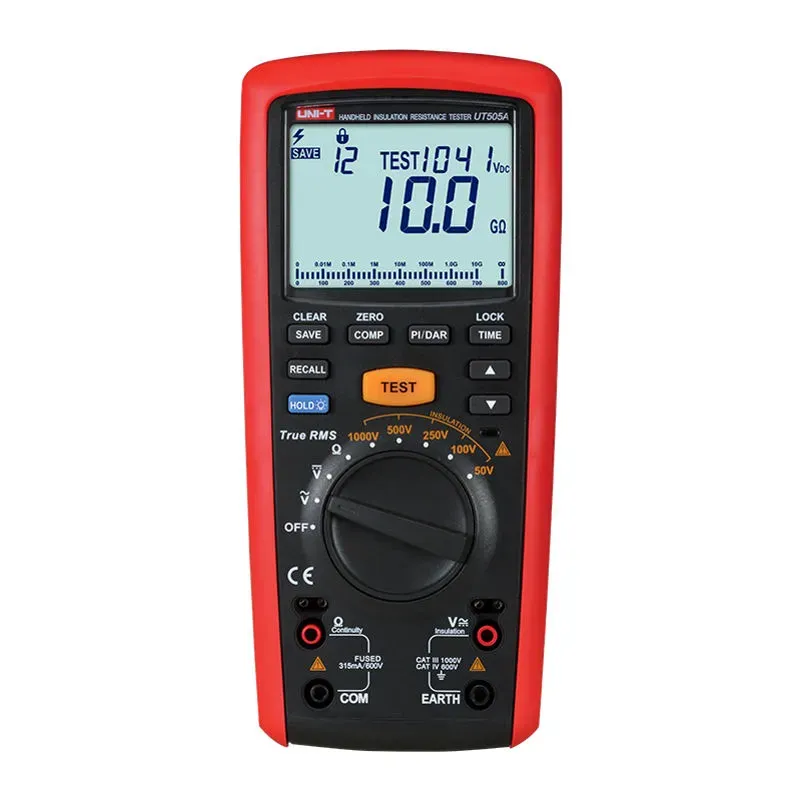 UNI-T UT505A Handheld Insulation Resistance Tester