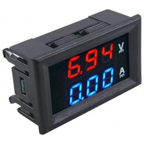DSN-VC288 DC 100V 10A Dual LED Voltmeter Ammeter Module